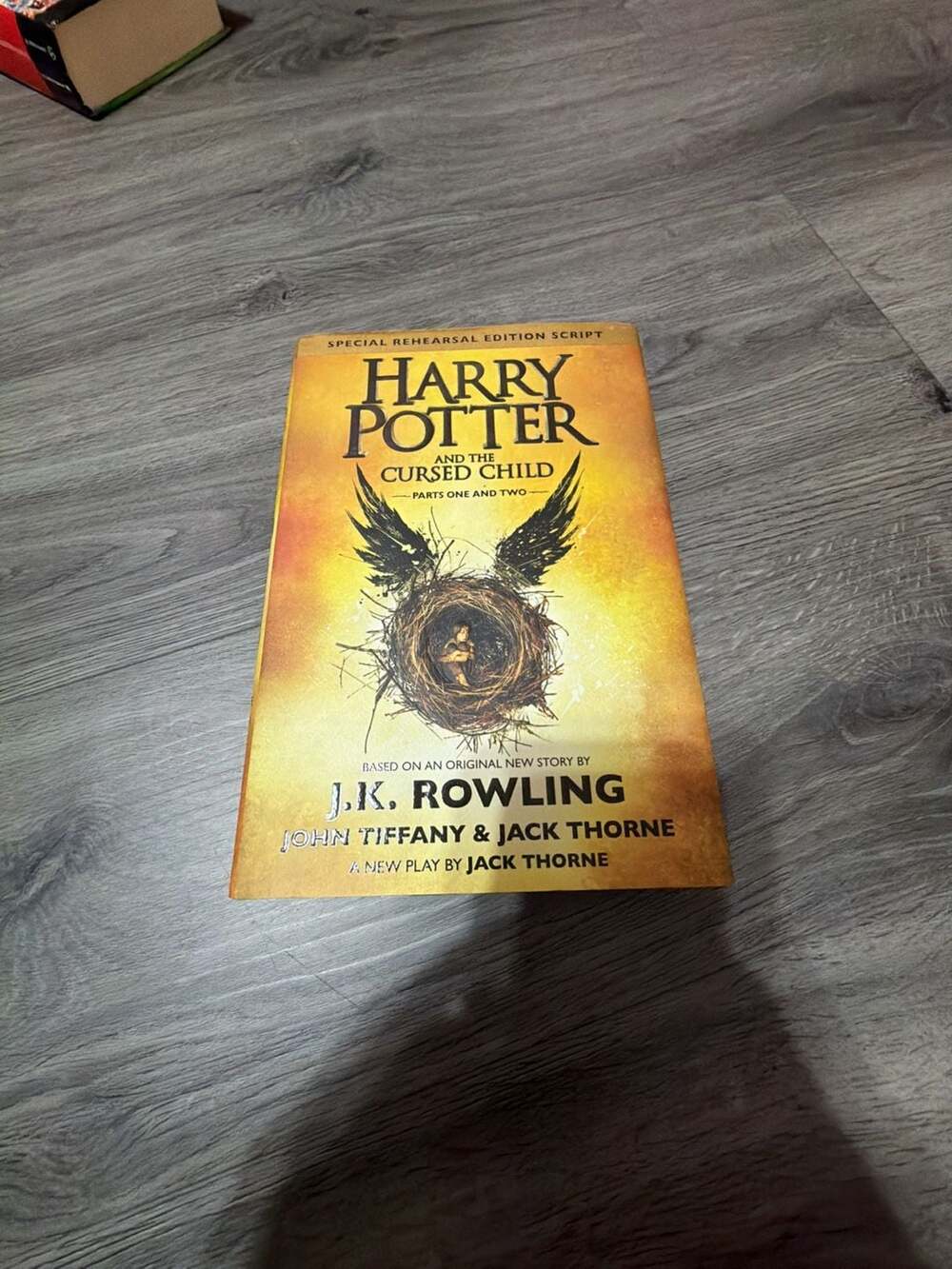 Harry Potter and the Cursed Child Parts One and Two Hardcover Book